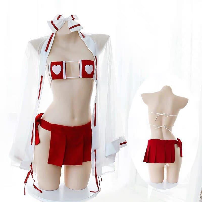 Đồ Ngủ Cosplay Hầu Gái Kimono Sexy đáng Yêu Cl8868 Đồ Ngủ Sexy